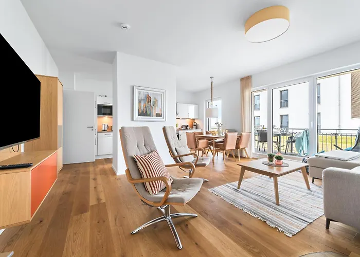 Ocean Deep Eg, Terrasse, Kamin Appartement Olpenitz